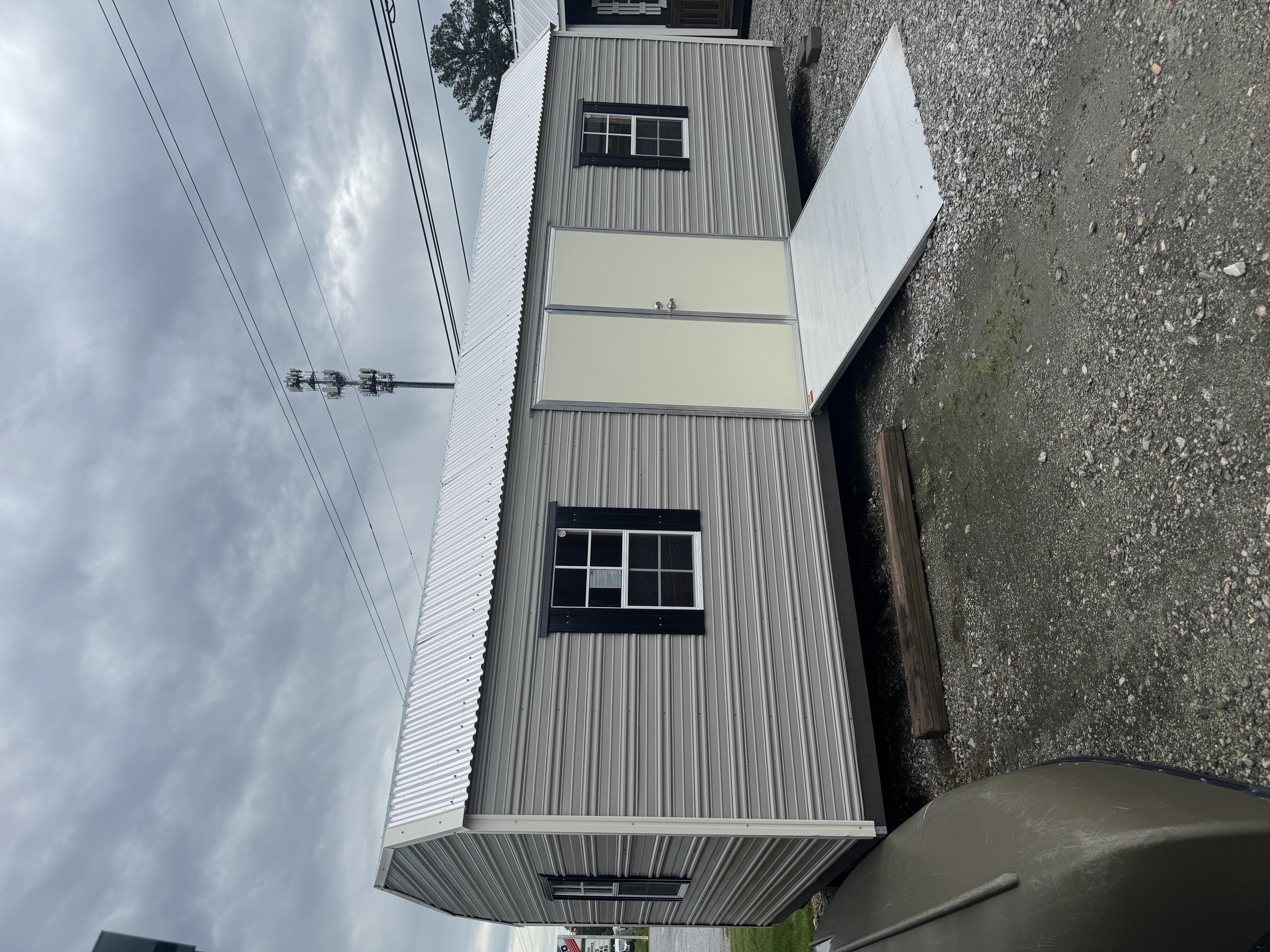 Barn Style Insulated 12x24 Workshop